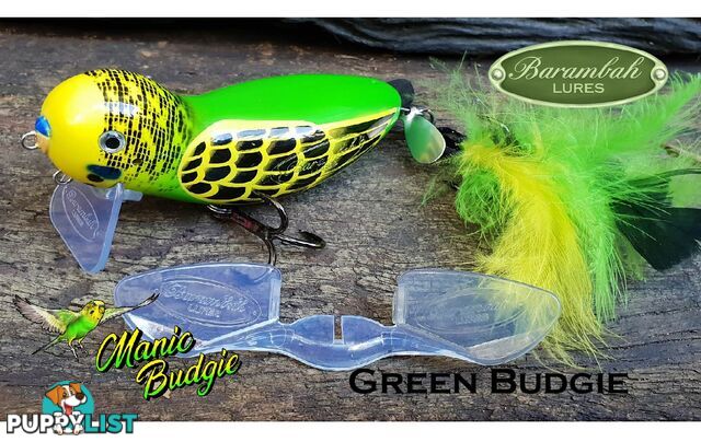 Barambah Manic budgie green - BOMBUD-GB