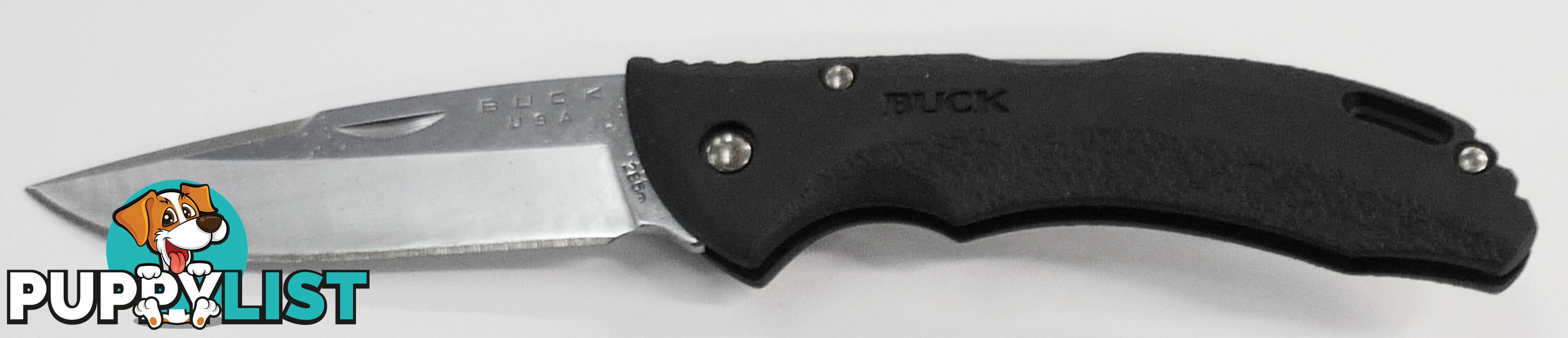 Buck 285BK Bantam Black Plain Blade - 285BK