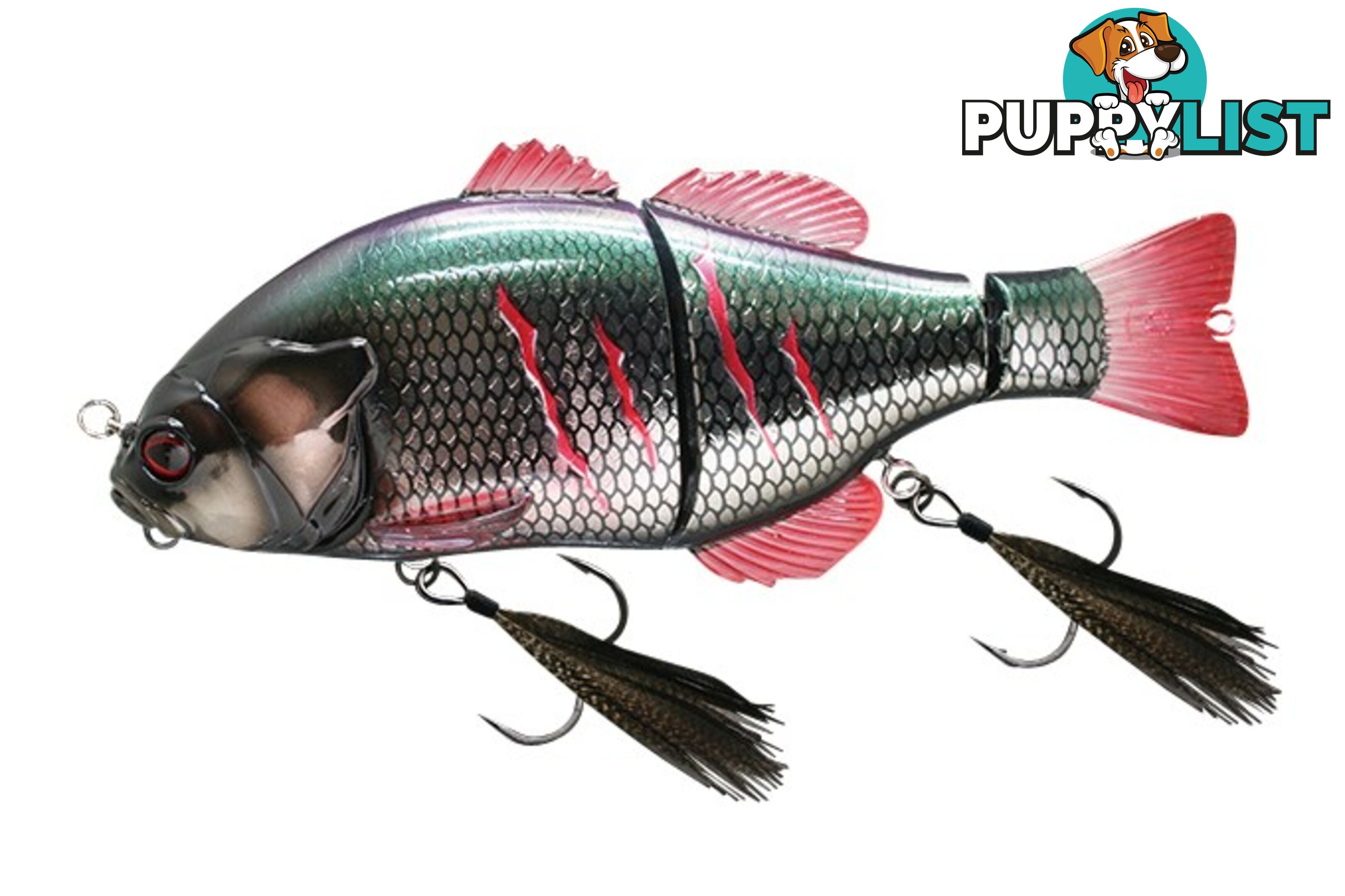 JACKALL GANTAREL SWIM BAIT - Uroko HL Dying Black - gaNTAREL