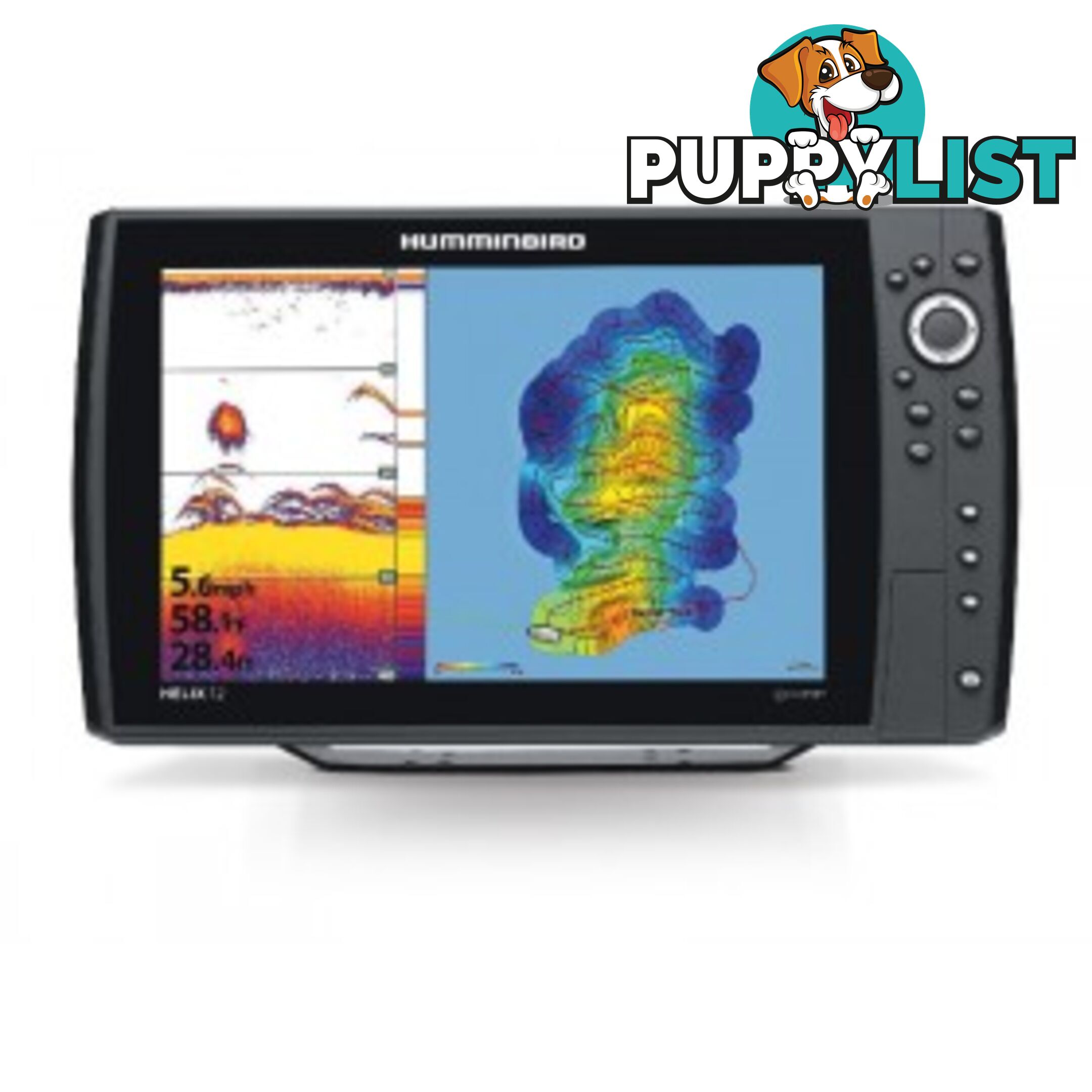 HumminbirdÂ® HELIX 12 CHIRP Sonar GPS - HUMMINBIRD 104252