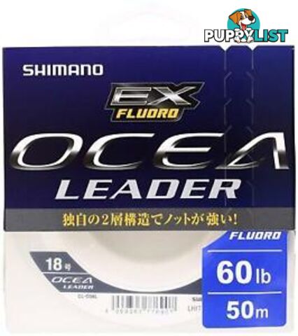 Shimano Ocean Fluoro Leader 50m - 60lb - OFL50-60