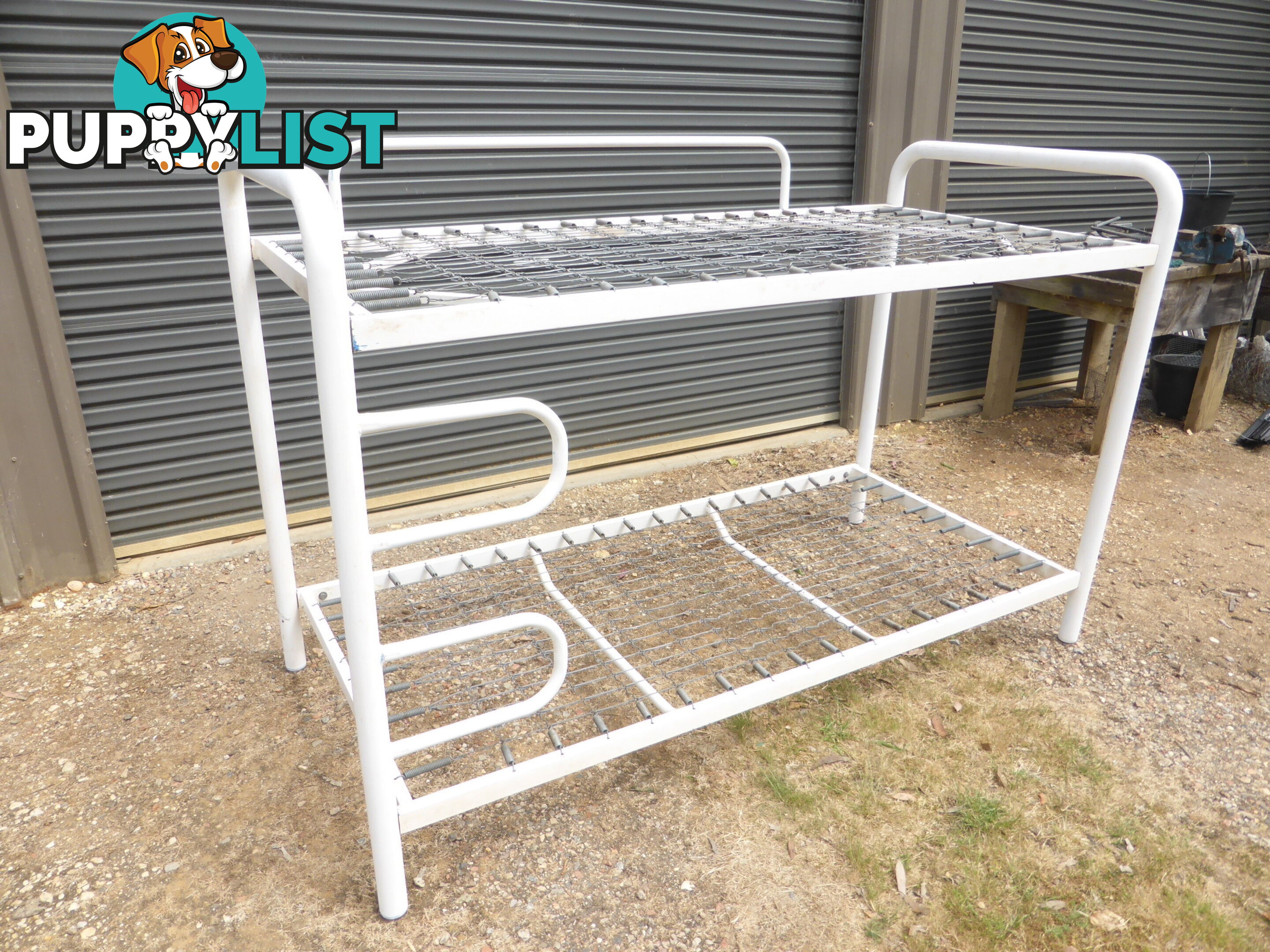 Bunk Bed   Steel  &#39;Chunky Tube&#39;