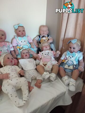 Reborn DOLLS for girls aged 3 to 12.   From $65  LAYBY and POSTAGE okay