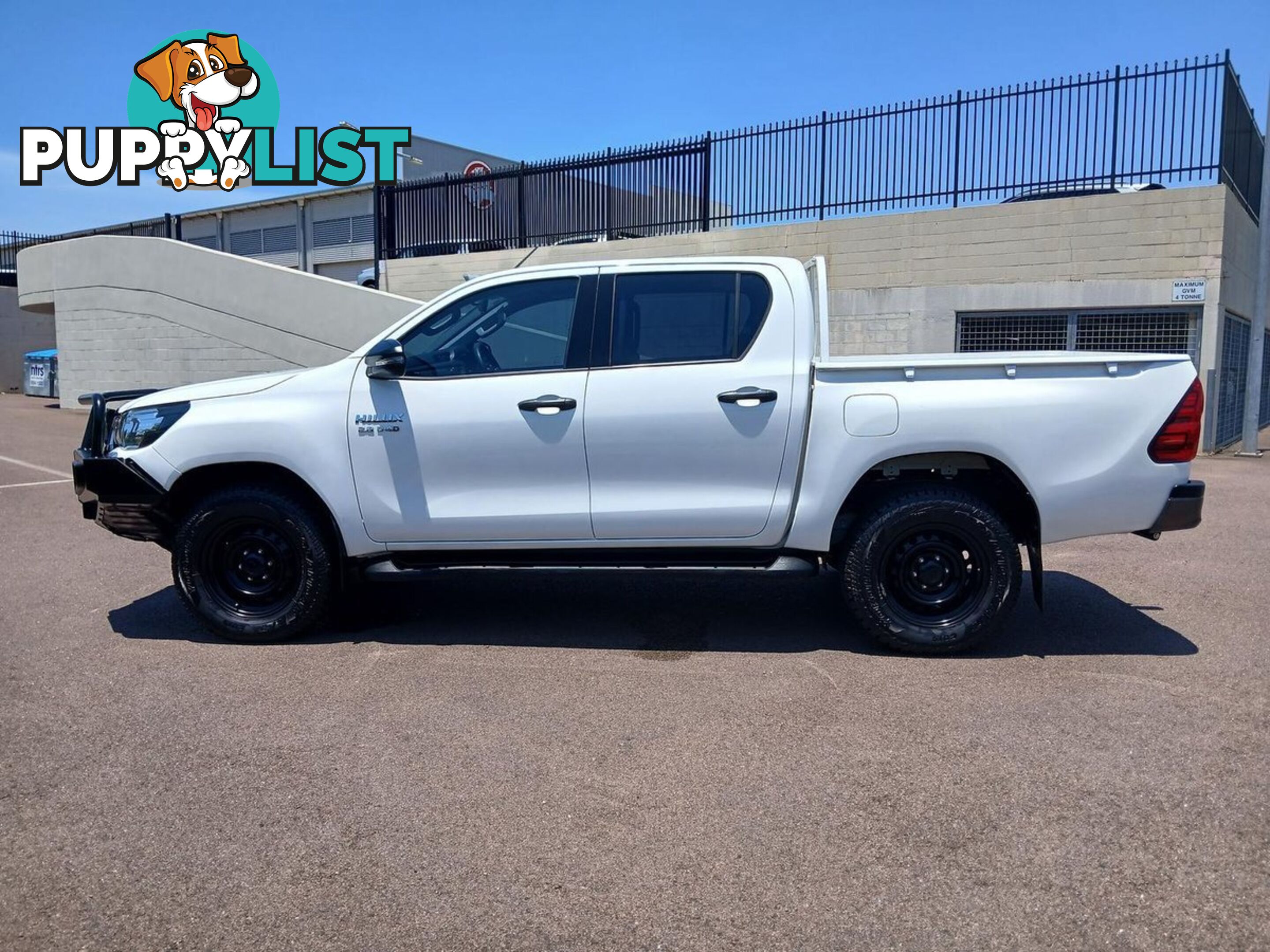 2018 TOYOTA HILUX SR GUN126R-4X4-DUAL-RANGE DUAL CAB UTILITY