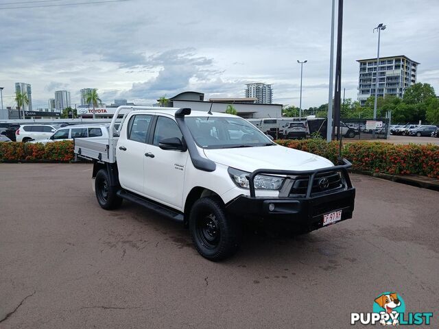 2021 TOYOTA HILUX SR GUN126R-4X4-DUAL-RANGE DUAL CAB CAB CHASSIS