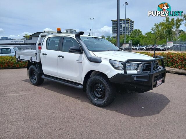 2021 TOYOTA HILUX SR GUN126R-4X4-DUAL-RANGE DUAL CAB CAB CHASSIS