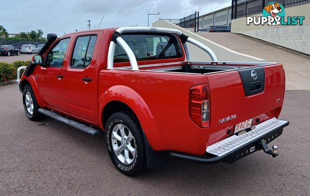 2012 NISSAN NAVARA ST-25TH-ANNIVERSARY D40-SERIES-6-4X4-DUAL-RANGE DUAL CAB UTILITY