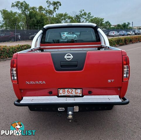 2012 NISSAN NAVARA ST-25TH-ANNIVERSARY D40-SERIES-6-4X4-DUAL-RANGE DUAL CAB UTILITY