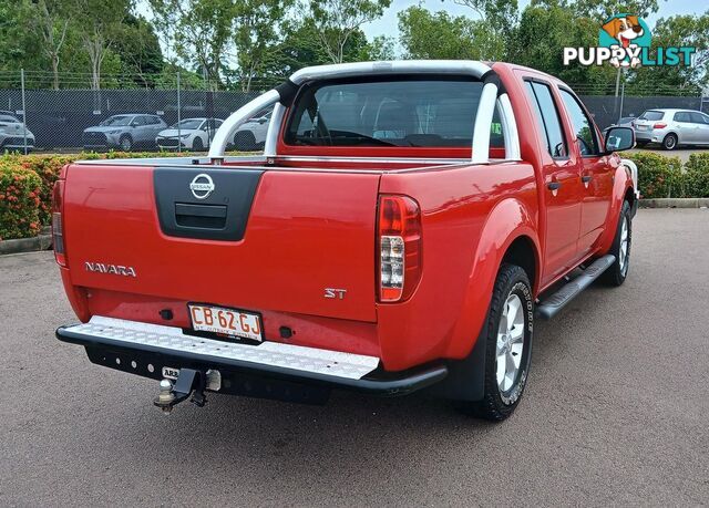 2012 NISSAN NAVARA ST-25TH-ANNIVERSARY D40-SERIES-6-4X4-DUAL-RANGE DUAL CAB UTILITY