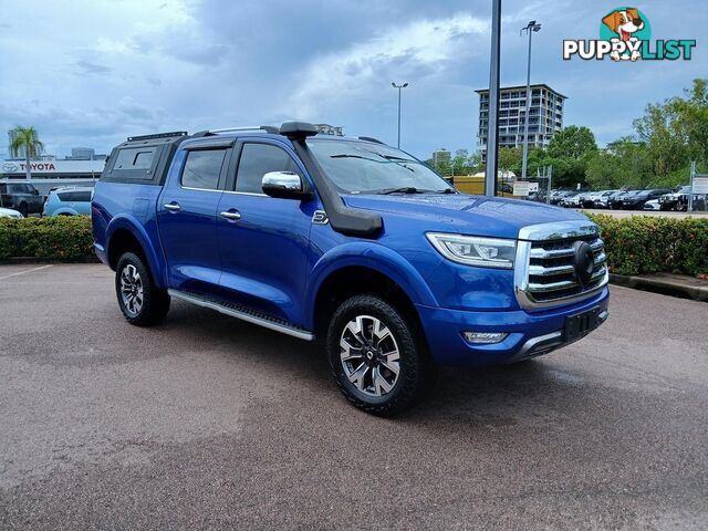 2022 GWM UTE CANNON-X NPW-4X4 DUAL CAB UTILITY