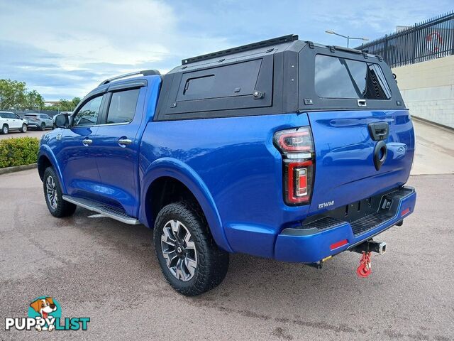 2022 GWM UTE CANNON-X NPW-4X4 DUAL CAB UTILITY