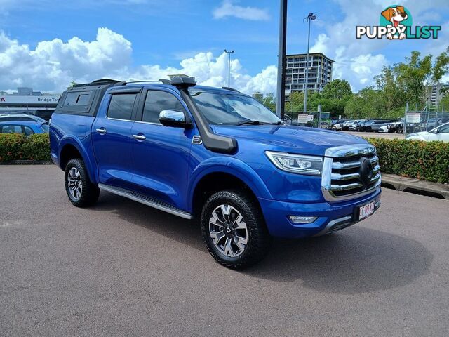 2022 GWM UTE CANNON-X NPW-4X4 DUAL CAB UTILITY