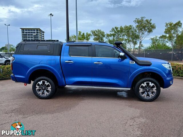 2022 GWM UTE CANNON-X NPW-4X4 DUAL CAB UTILITY