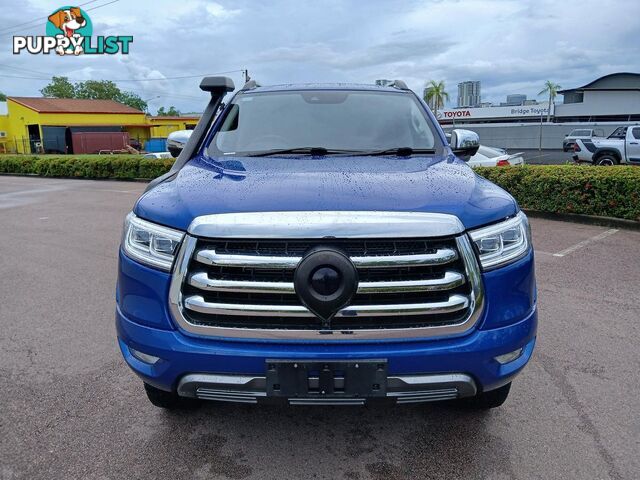 2022 GWM UTE CANNON-X NPW-4X4 DUAL CAB UTILITY