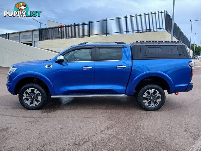 2022 GWM UTE CANNON-X NPW-4X4 DUAL CAB UTILITY