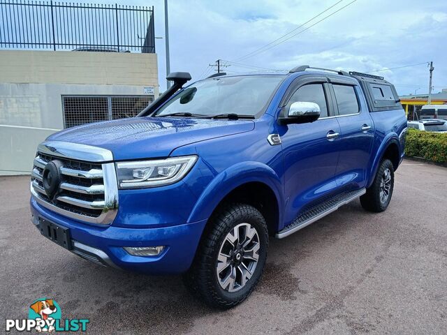 2022 GWM UTE CANNON-X NPW-4X4 DUAL CAB UTILITY