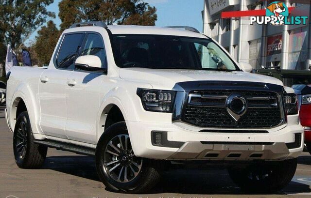 2024 GWM CANNON-ALPHA LUX P05-FOUR-WHEEL-DRIVE DUAL CAB UTILITY