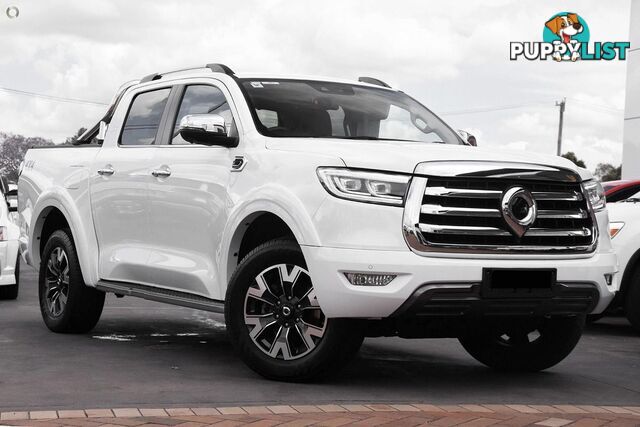 2024 GWM UTE CANNON-L NPW-4X4 DUAL CAB UTILITY