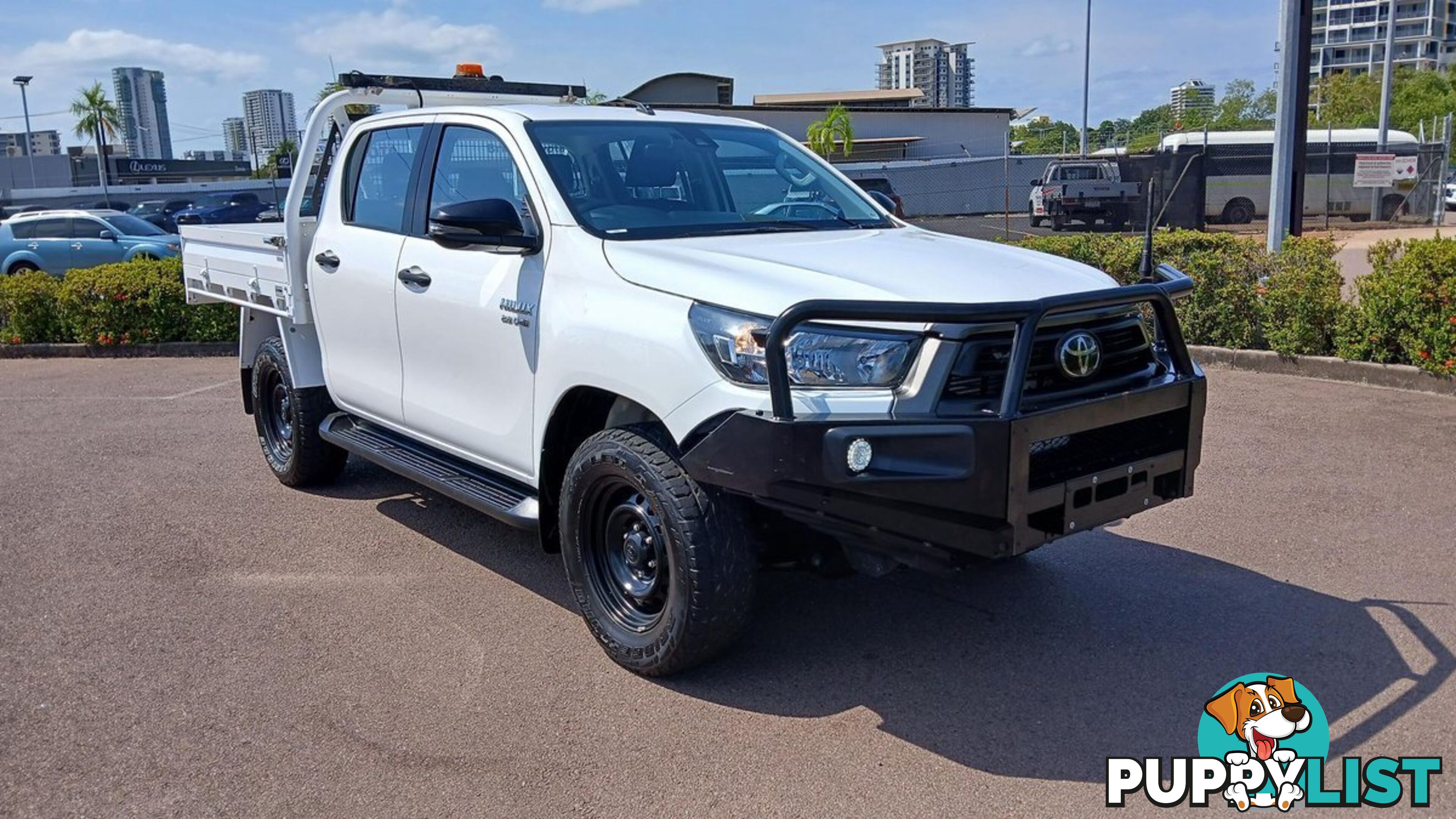 2021 TOYOTA HILUX SR GUN126R-4X4-DUAL-RANGE DUAL CAB CAB CHASSIS