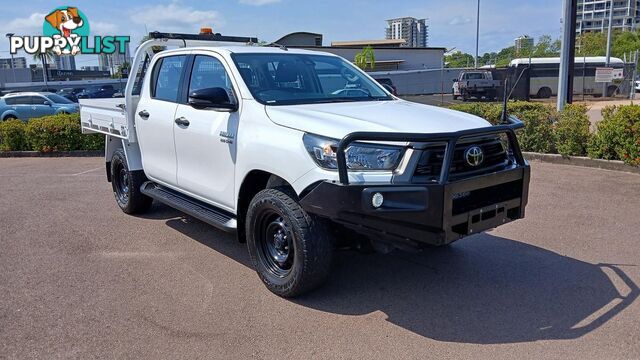 2021 TOYOTA HILUX SR GUN126R-4X4-DUAL-RANGE DUAL CAB CAB CHASSIS