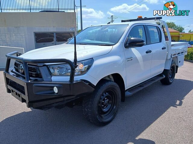 2021 TOYOTA HILUX SR GUN126R-4X4-DUAL-RANGE DUAL CAB CAB CHASSIS