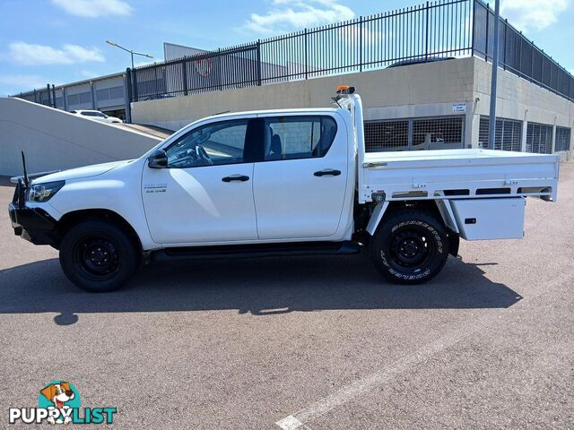 2021 TOYOTA HILUX SR GUN126R-4X4-DUAL-RANGE DUAL CAB CAB CHASSIS