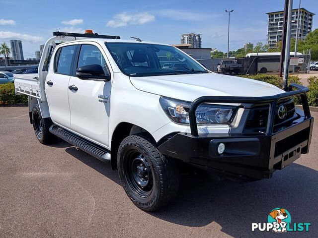 2021 TOYOTA HILUX SR GUN126R-4X4-DUAL-RANGE DUAL CAB CAB CHASSIS