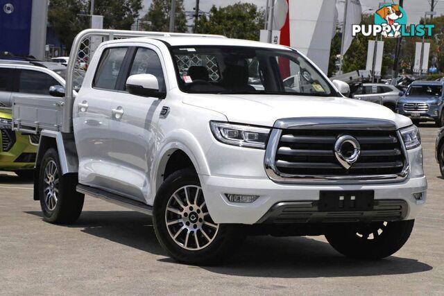 2024 GWM UTE CANNON-CC NPW-4X4 DUAL CAB TRAYTOP