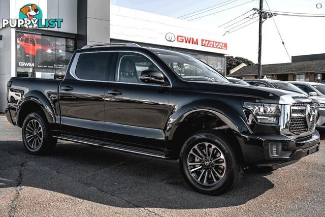 2024 GWM CANNON-ALPHA LUX P05-FOUR-WHEEL-DRIVE DUAL CAB UTILITY