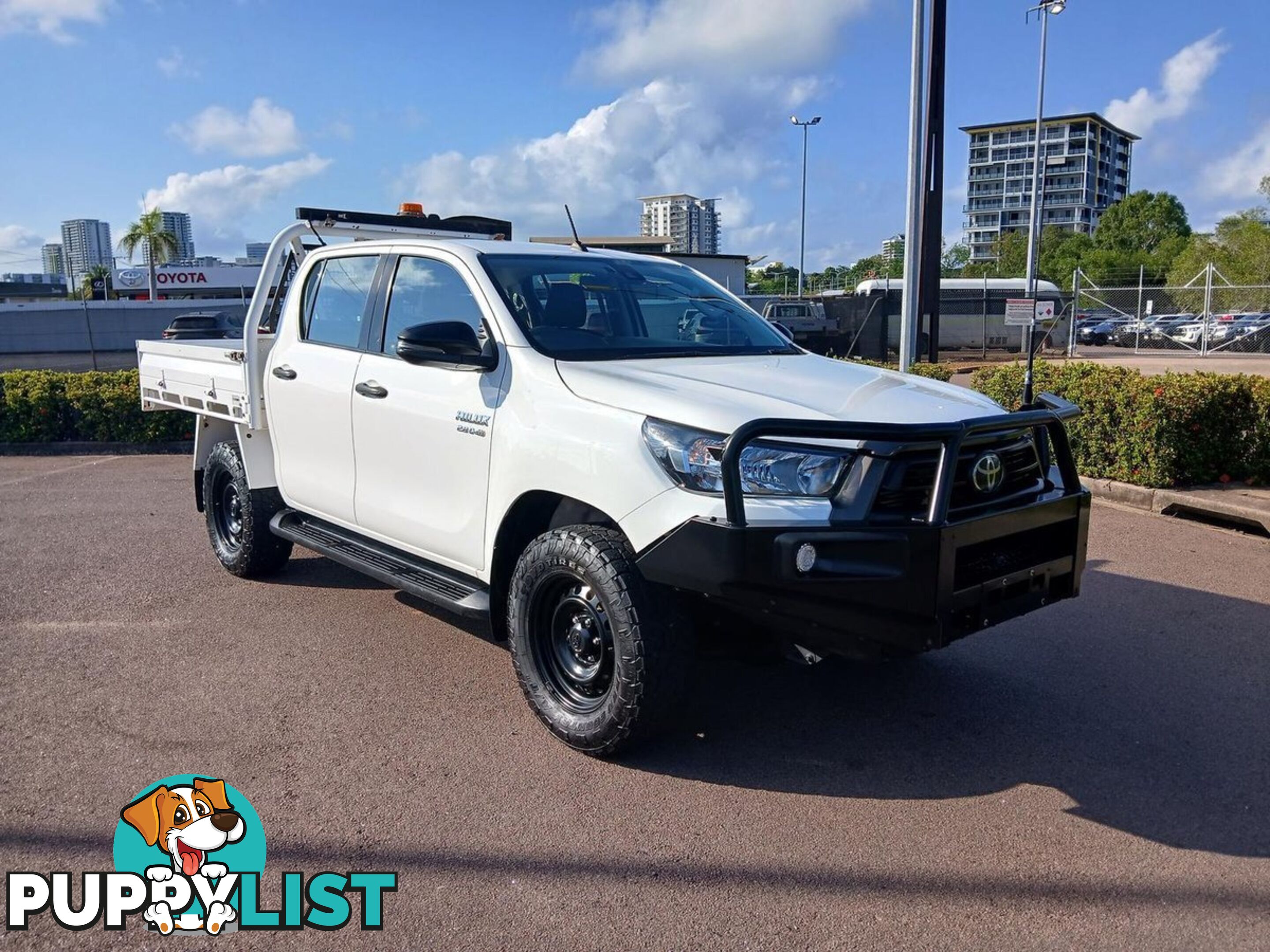 2021 TOYOTA HILUX SR GUN126R-4X4-DUAL-RANGE DUAL CAB CAB CHASSIS