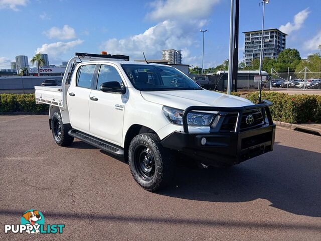 2021 TOYOTA HILUX SR GUN126R-4X4-DUAL-RANGE DUAL CAB CAB CHASSIS