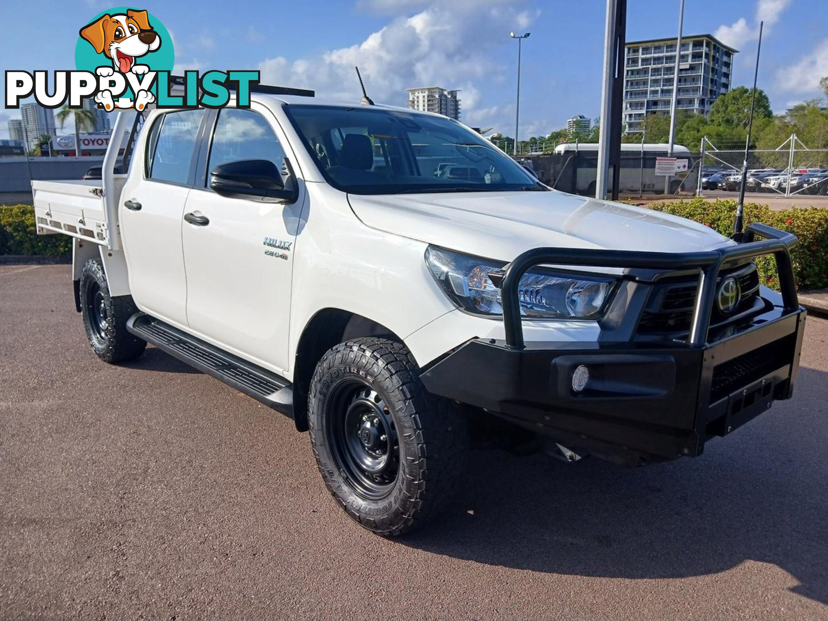 2021 TOYOTA HILUX SR GUN126R-4X4-DUAL-RANGE DUAL CAB CAB CHASSIS