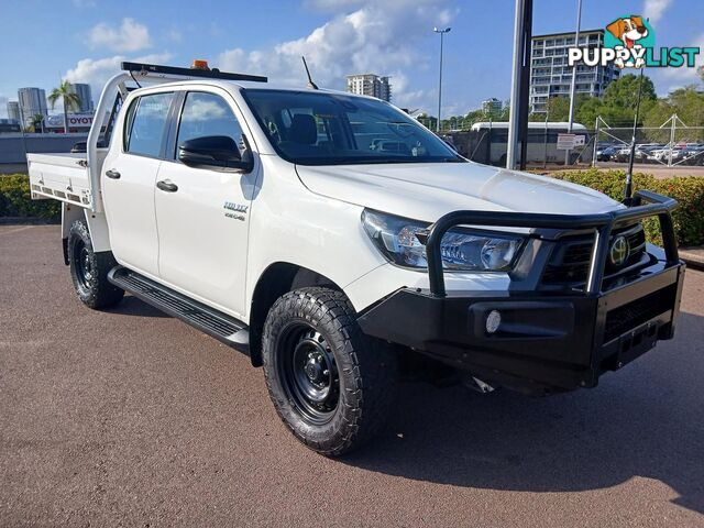 2021 TOYOTA HILUX SR GUN126R-4X4-DUAL-RANGE DUAL CAB CAB CHASSIS