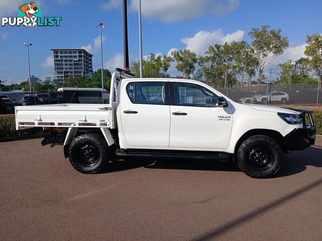 2021 TOYOTA HILUX SR GUN126R-4X4-DUAL-RANGE DUAL CAB CAB CHASSIS