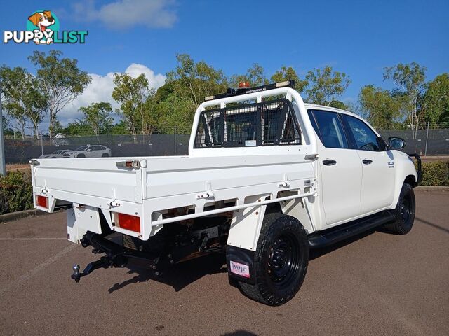 2021 TOYOTA HILUX SR GUN126R-4X4-DUAL-RANGE DUAL CAB CAB CHASSIS