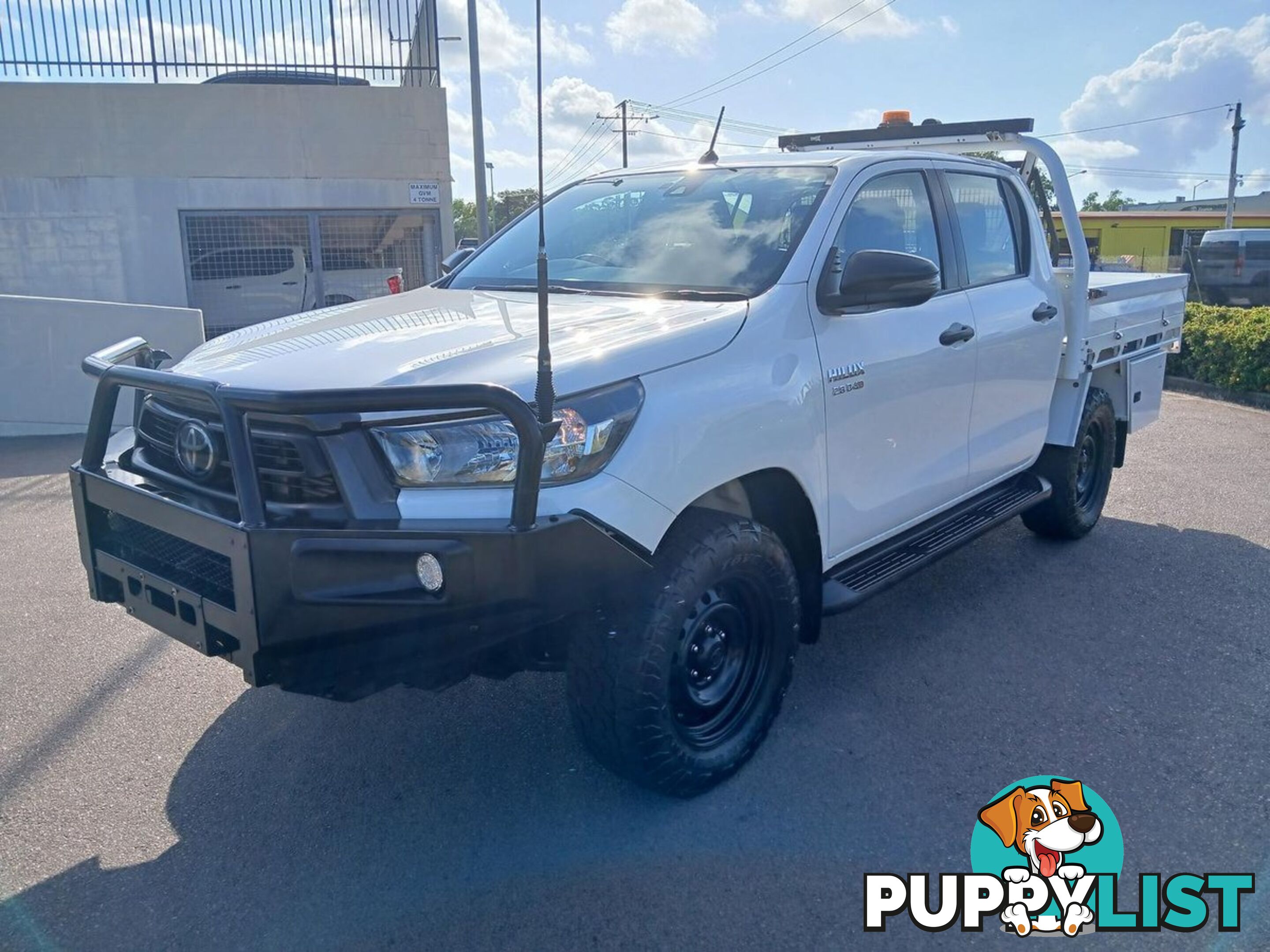 2021 TOYOTA HILUX SR GUN126R-4X4-DUAL-RANGE DUAL CAB CAB CHASSIS