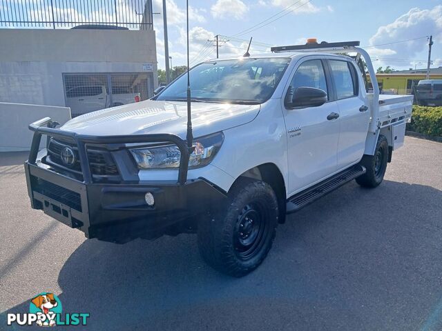 2021 TOYOTA HILUX SR GUN126R-4X4-DUAL-RANGE DUAL CAB CAB CHASSIS