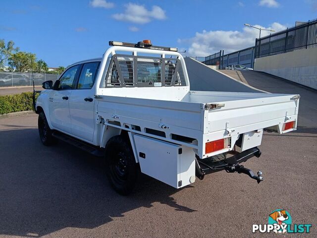 2021 TOYOTA HILUX SR GUN126R-4X4-DUAL-RANGE DUAL CAB CAB CHASSIS