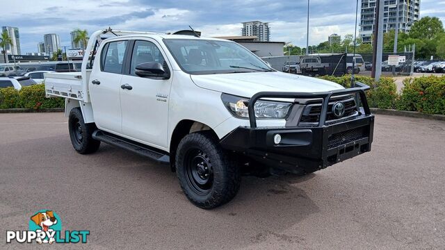 2021 TOYOTA HILUX SR GUN126R-4X4-DUAL-RANGE DUAL CAB CAB CHASSIS