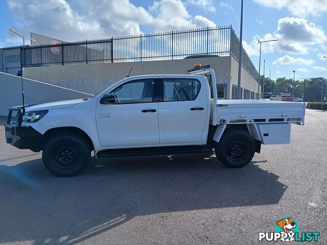 2021 TOYOTA HILUX SR GUN126R-4X4-DUAL-RANGE DUAL CAB CAB CHASSIS