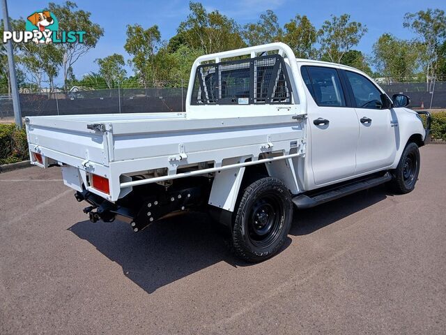 2021 TOYOTA HILUX SR GUN126R-4X4-DUAL-RANGE DUAL CAB CAB CHASSIS