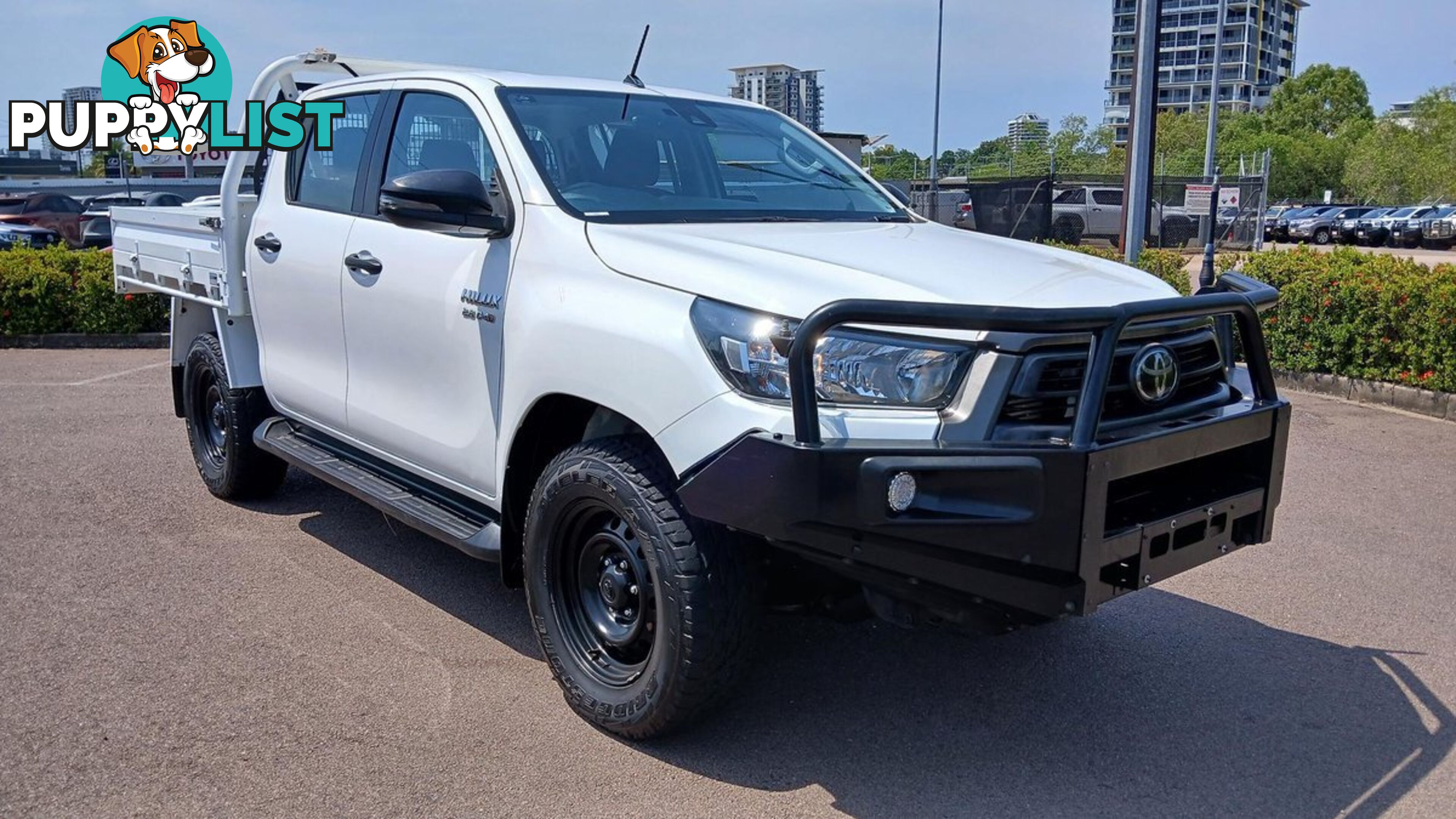 2021 TOYOTA HILUX SR GUN126R-4X4-DUAL-RANGE DUAL CAB CAB CHASSIS