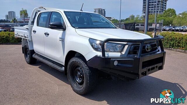 2021 TOYOTA HILUX SR GUN126R-4X4-DUAL-RANGE DUAL CAB CAB CHASSIS