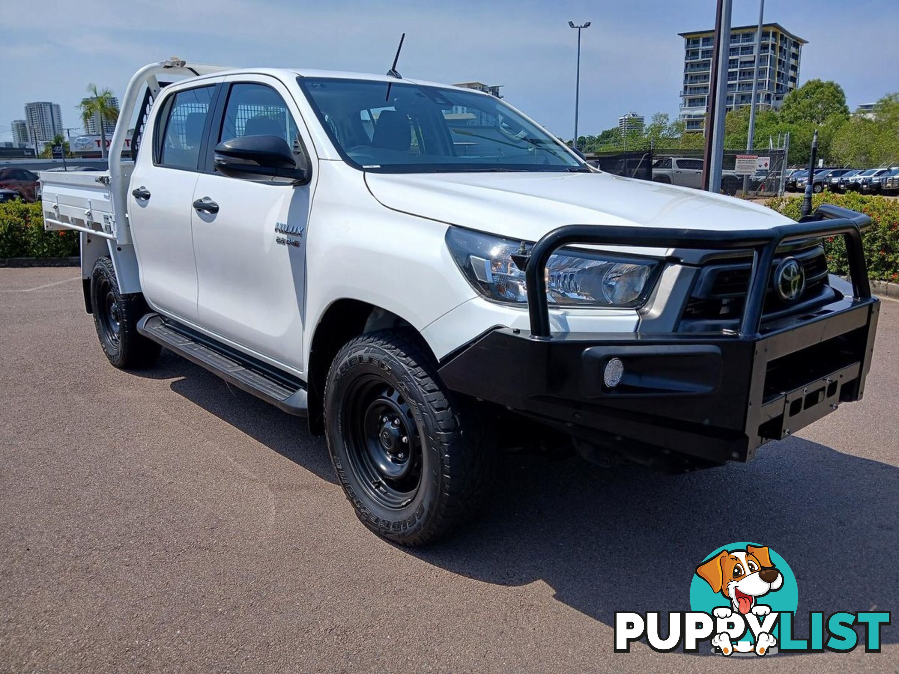 2021 TOYOTA HILUX SR GUN126R-4X4-DUAL-RANGE DUAL CAB CAB CHASSIS