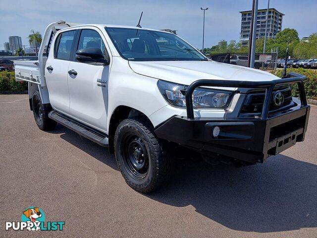 2021 TOYOTA HILUX SR GUN126R-4X4-DUAL-RANGE DUAL CAB CAB CHASSIS