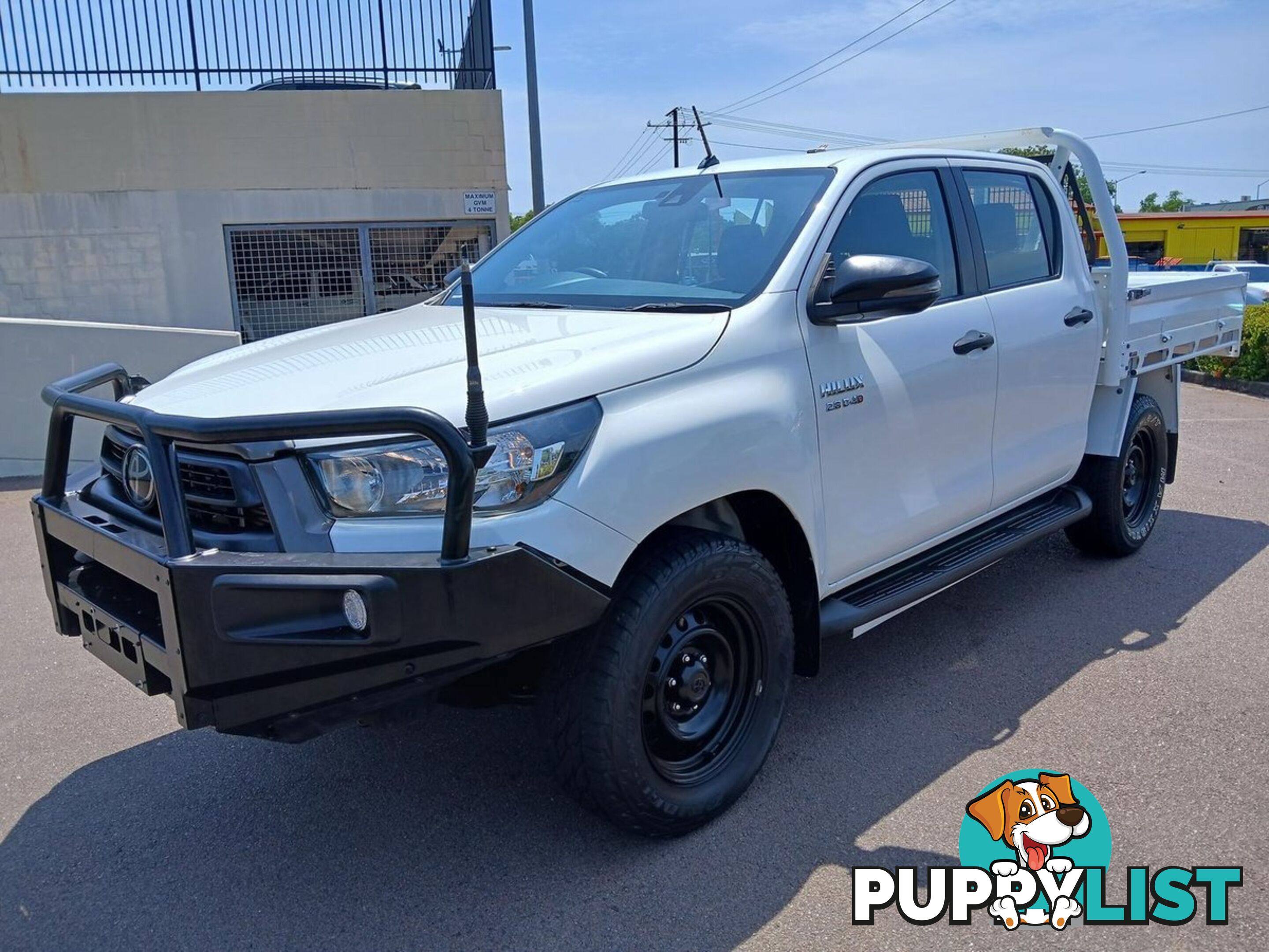 2021 TOYOTA HILUX SR GUN126R-4X4-DUAL-RANGE DUAL CAB CAB CHASSIS