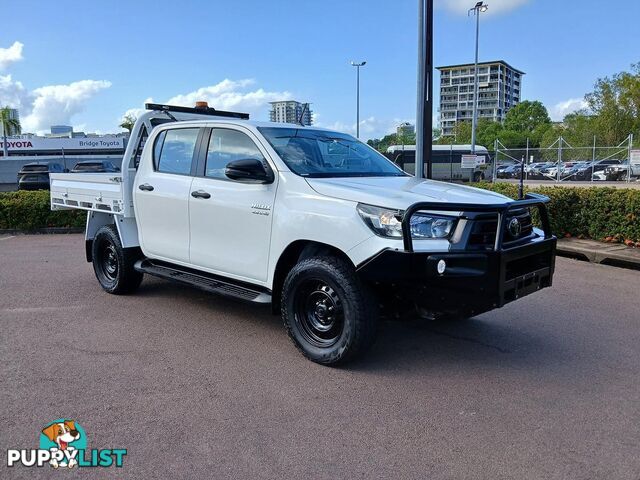 2021 TOYOTA HILUX SR GUN126R-4X4-DUAL-RANGE DUAL CAB CAB CHASSIS