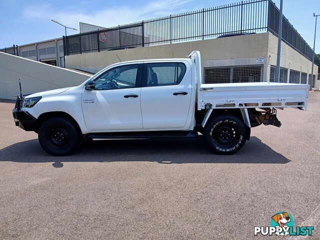 2021 TOYOTA HILUX SR GUN126R-4X4-DUAL-RANGE DUAL CAB CAB CHASSIS