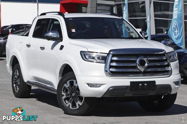 2025 GWM CANNON LUX NPW-4X4 DUAL CAB UTILITY