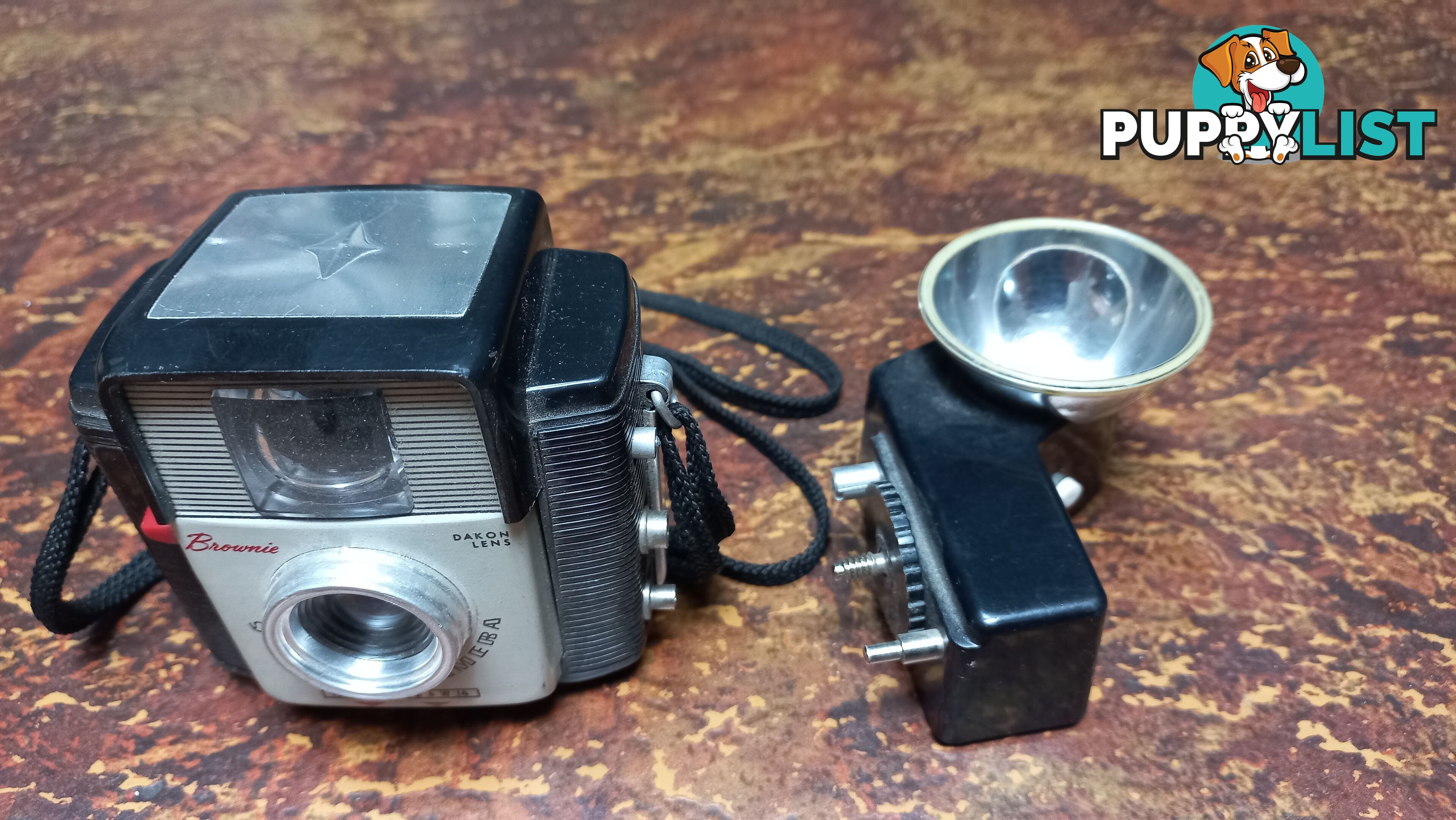 Retro Brownie Starlet Camera with Flash